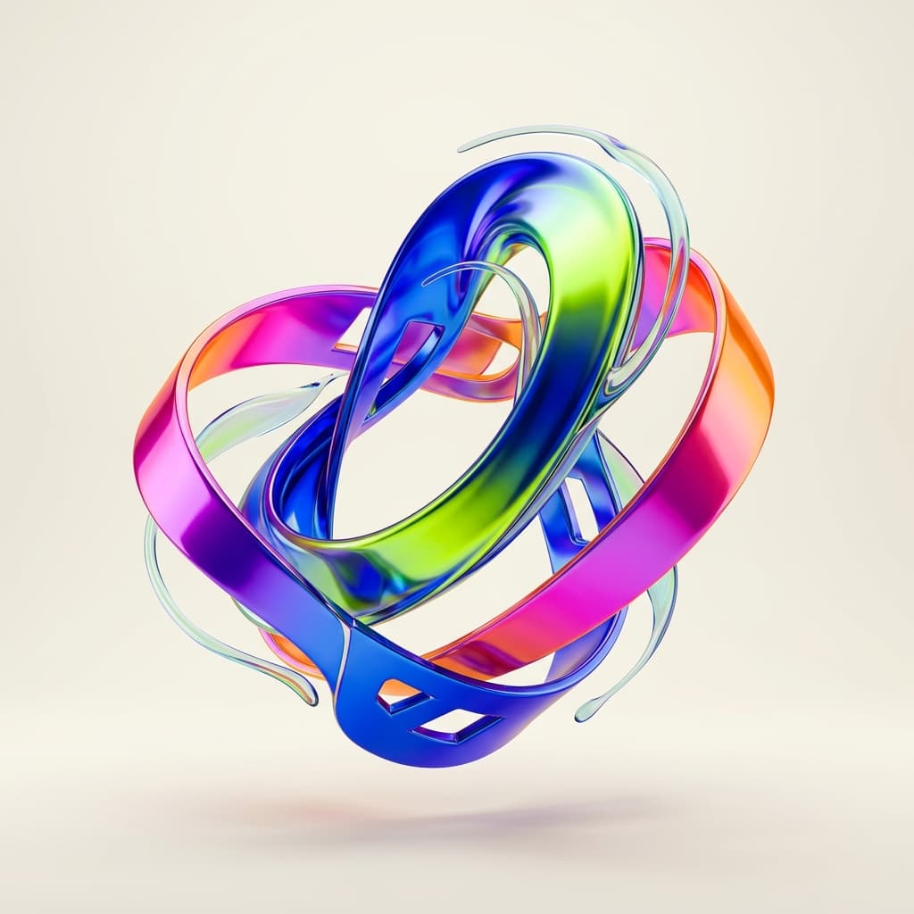 AVEN 3D Chromatic Kinetic Sculpture